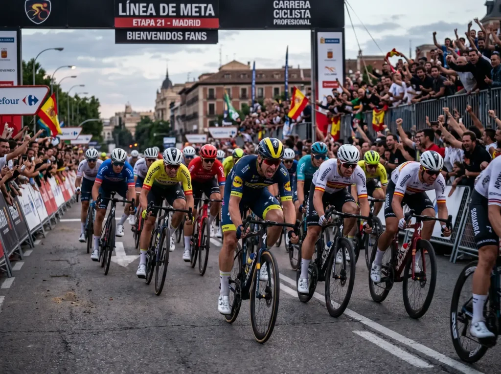 Análisis de apuestas en etapas de sprint ciclista con factores que definen al velocista ganador